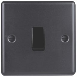 British General  20A 16AX 1-Gang 2-Way Metal Clad Light Switch
