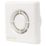Manrose MG100H 100mm (4") Axial Bathroom Extractor Fan with Humidistat & Timer White 240V