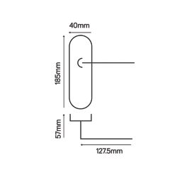 Smith & Locke Crantock Fire Rated Latch Lever Door Handles Pair Black Nickel