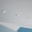 LAP Ubertas Fixed  LED Downlights White 4W 420lm 10 Pack