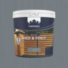 Fortress  9Ltr Slate Grey Shed & Fence Stain