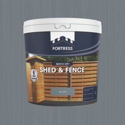 Fortress  9Ltr Slate Grey Shed & Fence Stain