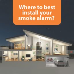 Smartwares  10.025.28 Battery Standalone Smoke Alarm