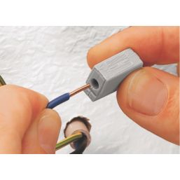 Wago 224-112 24A 3-Way Push-Wire Lighting Connectors 100 Pack