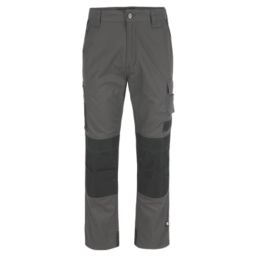Herock Mars Work Trousers Grey/Black 30" W 32" L