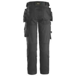 Snickers 6247 Womens Stretch Trousers  Black Size 18 31" L