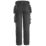 Snickers 6247 Womens Stretch Trousers  Black Size 18 31" L