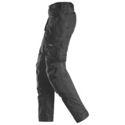 Snickers 6247 Womens Stretch Trousers  Black Size 18 31" L