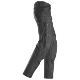 Snickers 6247 Womens Stretch Trousers  Black Size 18 31" L
