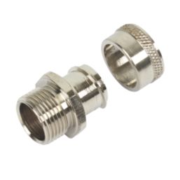 Adaptaflex Type A Straight Fixed External Thread Conduit Fittings M20 x 20mm 10 Pack