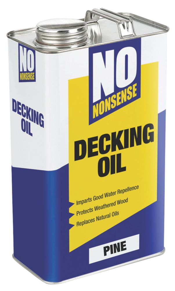 No Nonsense 5Ltr Pine Decking Oil Screwfix