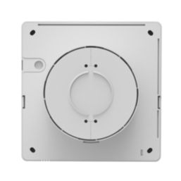 Manrose Quiet Fan X5/ QF100HTX5OP 100mm (4") Axial Bathroom Extractor Fan with Humidistat & Timer White 220-240V