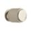 Elite Knobs & Handles Kensington Knurled Cabinet Knob Brushed Nickel 20mm