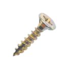 Rawlplug R-QCP PZ Countersunk Self Drilling Woodscrews 4mm x 25mm 200 Pack