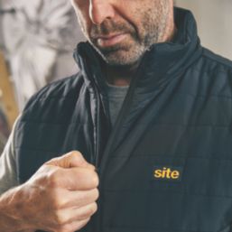 Site Beckford Body Warmer Black 2X Large 55" Chest