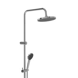 Swirl Bonda HP Rear-Fed Exposed Chrome Thermostatic Multi Head Shower