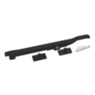 Smith & Locke Traditional Casement Stay Lock Matt Black 280mm