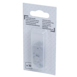 Essentials  Hooked Utility Knife Blades 10 Pack