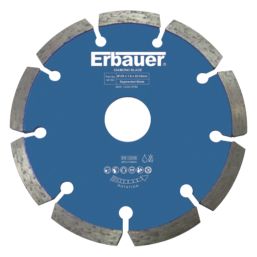 Erbauer  Masonry Diamond Wall Chasing Blades 125mm x 22.23mm 2 Pack