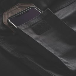 Scruffs Pro Flex Holster Work Trousers Black 36" W 30" L