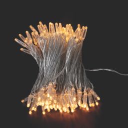 ExtendLite 100 LED Indoor & Outdoor Very Warm White Connectable String Christmas Light Master Kit