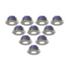 LAP Chaac Fixed  Fire Rated LED Downlights Brushed Nickel 5.5W 600lm 10 Pack