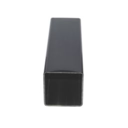 FloPlast  Square Downpipes Black 65mm x 2.5m 6 Pack