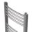 Blyss 700mm x 400mm 563BTU Chrome Curved  Towel Radiator
