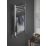 Blyss 700mm x 400mm 563BTU Chrome Curved  Towel Radiator