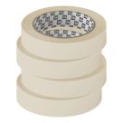 No Nonsense  Masking Tape 50m x 24mm 4 Pack