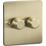 Knightsbridge  2-Gang 2-Way LED Intelligent Dimmer Switch  Brushed Brass