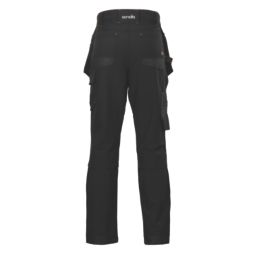 Scruffs Tansen Tech Work Trousers Black 34" W 32" L