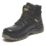 DEWALT Newark Size 9  Black Waterproof Steel Toe Cap Safety Boots