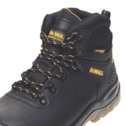 DEWALT Newark Size 9  Black Waterproof Steel Toe Cap Safety Boots