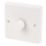 Varilight V-Dim 1-Gang 2-Way  Dimmer Switch  White
