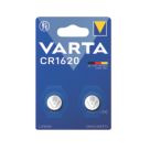 Varta CR1620 3V Button Cell Lithium Batteries 2 Pack