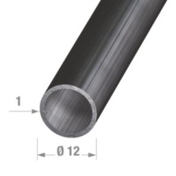 Essentials Black Tube 1m x 12mm