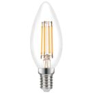 LAP  E14 Candle LED Virtual Filament Light Bulb  470lm 3.4W