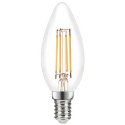LAP  E14 Candle LED Virtual Filament Light Bulb  470lm 3.4W