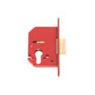 Union Fire Rated  Stainless Steel Euro Profile Mortice Lock 68mm Case - 45mm Backset