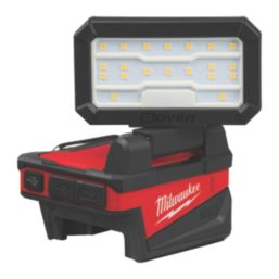 Milwaukee M18ALIS-0 18V Li-Ion RedLithium Cordless LED Service Area Light + 2.4A 2-Outlet Type A & C USB Charger - Bare
