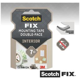 Scotch Scotch-Fix 4496G-1950-P Interior Mounting Tape White 5m x 19mm