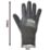 Site  Thermal Cut Resistant Gloves Grey/Black Large