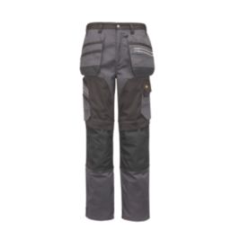 Site Kirksey Work Trousers Grey / Black 42" W 30" L