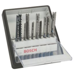 Bosch RobustLine 2.607.010.542 Multi-Material Jigsaw Blade Set 10 Pieces