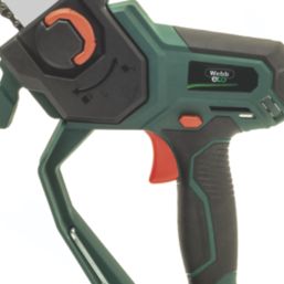 Webb Eco WEV20PSB2 20V 1 x 2.0Ah Li-Ion   Cordless 15cm Pruning Saw
