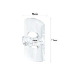 Command Clear Self-Adhesive Decorating Clips 40 Piece Set