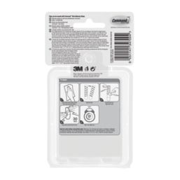 Command Clear Self-Adhesive Decorating Clips 40 Piece Set