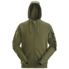 Snickers 2895 Logo Full Zip Hoodie Khaki Green X Large 46" Chest