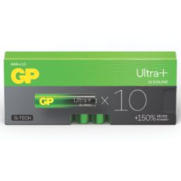 GP Batteries Ultra Plus AAA 1.5V Alkaline Batteries 10 Pack